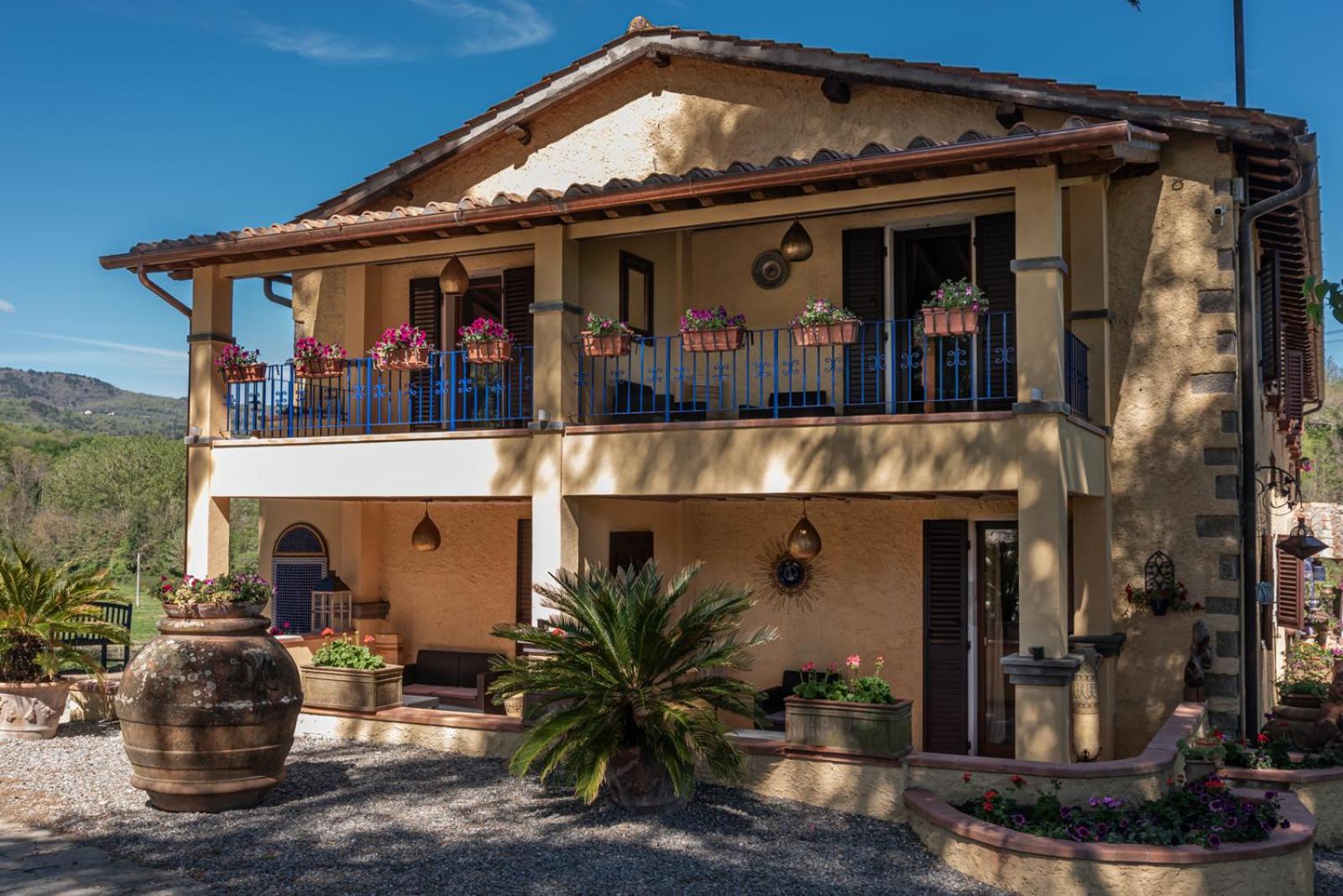 Villa Poggio Di Gaville Meleto ภายนอก รูปภาพ